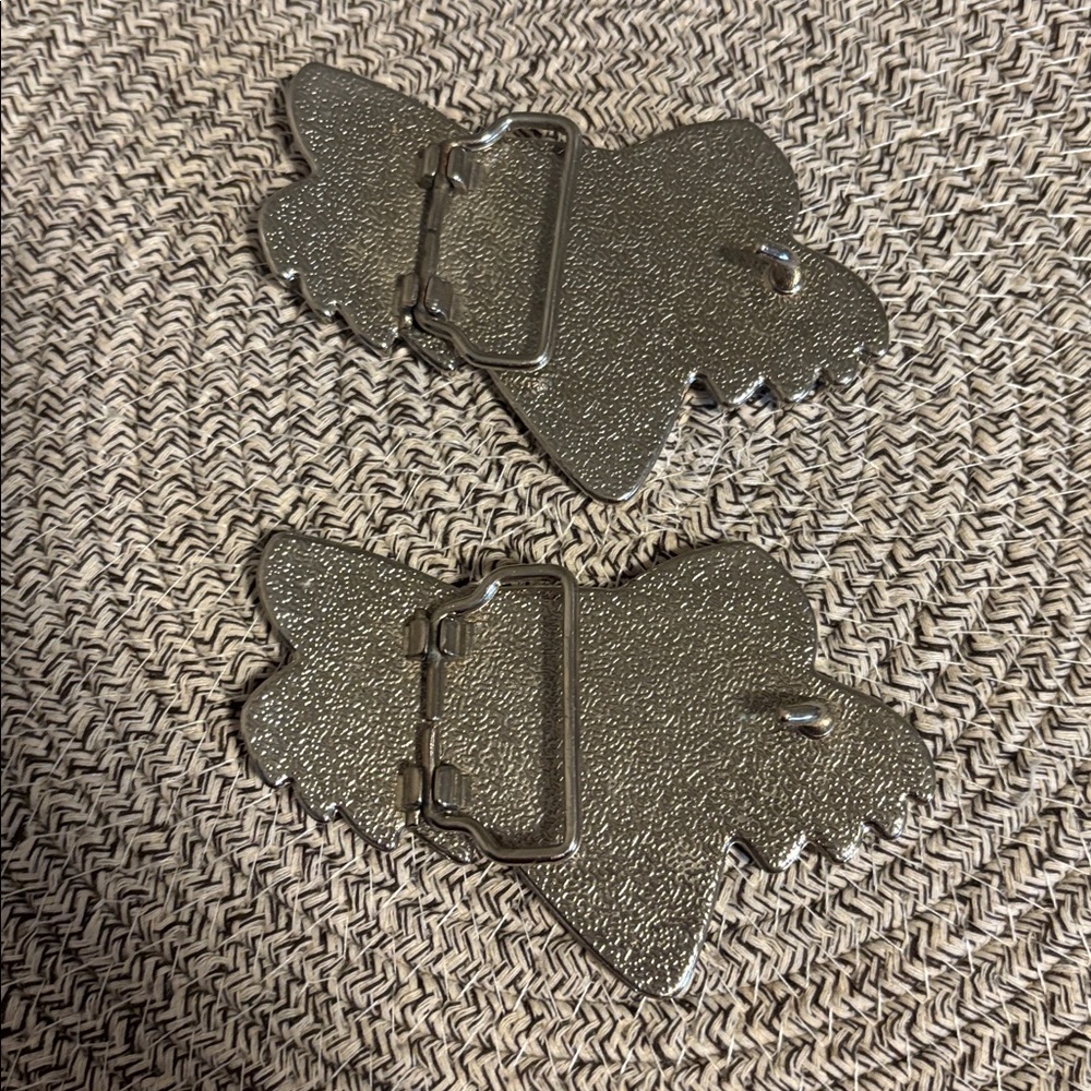 Fox Racing Logo Belt Buckles Set - Picture 2 of 2